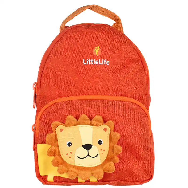 Kinderlijk tas LittleLife Kleuter Rugzak 2l - Vriendelijk Gezichten, Leeuw Korting