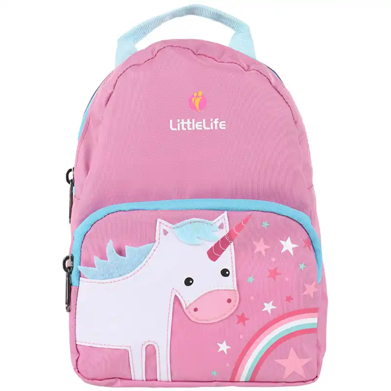 Korting Kinderlijk tas LittleLife Kleuter Rugzak 2l - Vriendelijk Gezichten, Eenhoorn