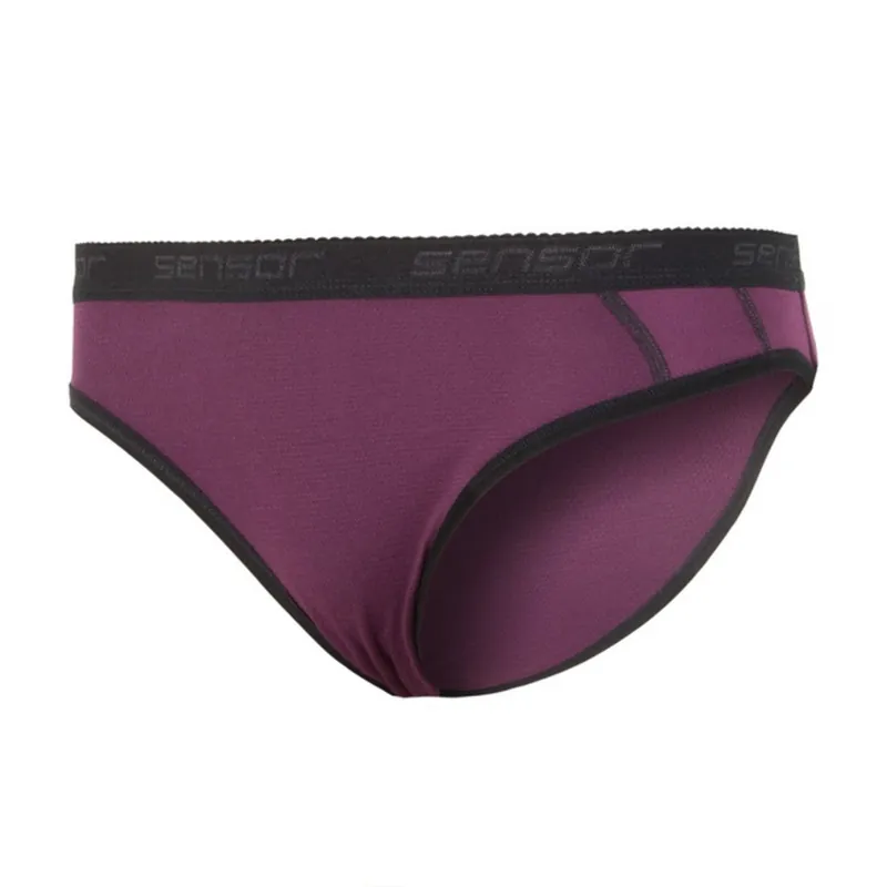 Goedkoop Slipje SENSOR Merino DF purper S