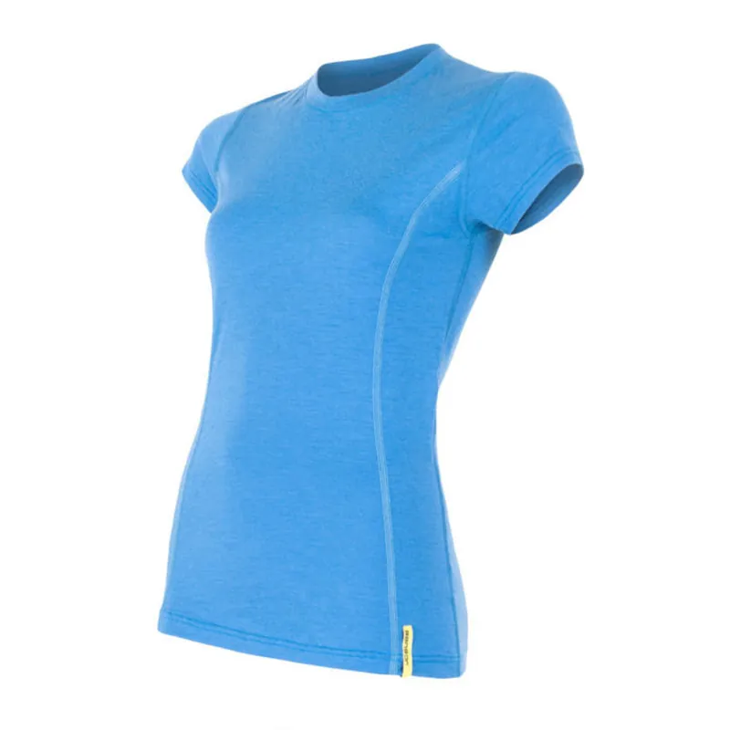Op = Op Dames t-shirt SENSOR Merino Actief blauw S