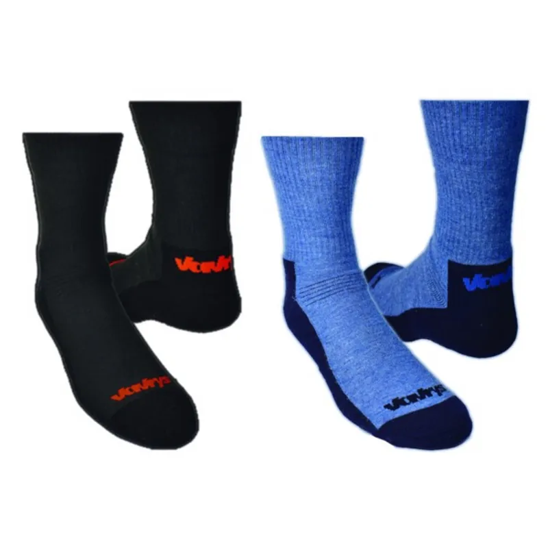 Bestseller Sokken Vavrys tocht Coolmax 2-pack zwart blauw 34-36 EU