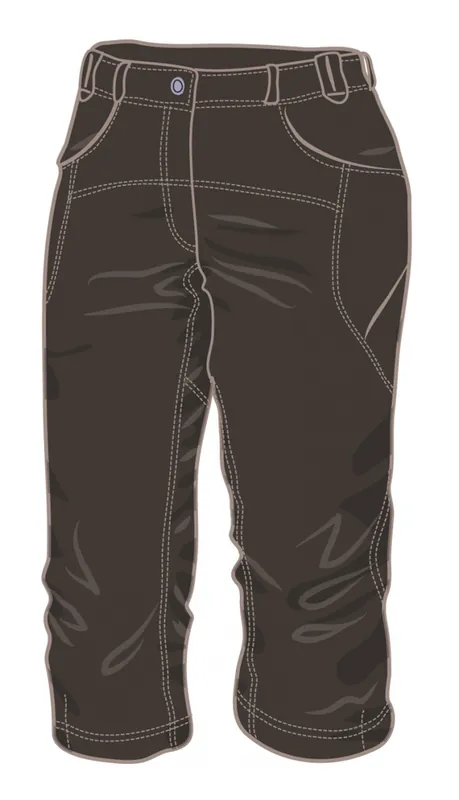 Dames 3/4 broek Warmpeace Flash Dame zwart koffie XS Lage Kosten