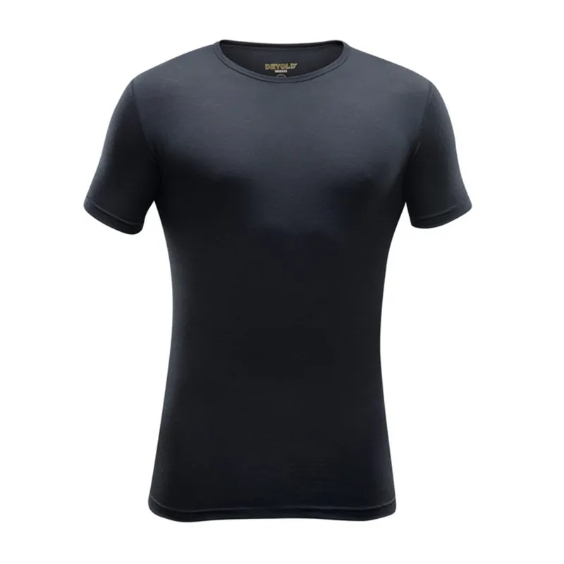 Rechtstreeks Van De Fabrikant Mannen functioneel t-shirt DEVOLD Breeze M zwart S