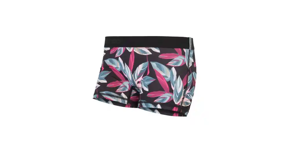 Dames slipje SENSOR Coolmax Indruk maken zwart / bladeren S Hete Deal