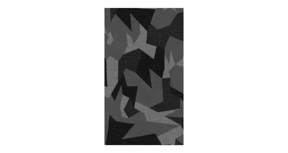 SENSOR Tube Merino Impress multifunctionele sjaal zwart/camo Laatste Versie