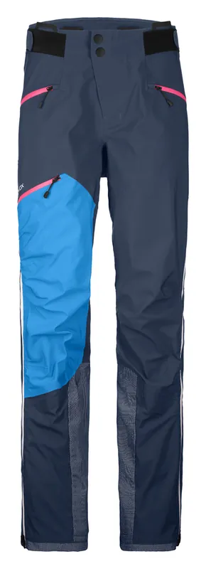 Rechtstreeks Van De Fabrikant Dames broek ORTOVOX 3L Westalpen Blauw meer XS
