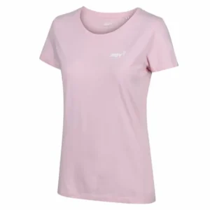 Dames t-shirt INOV-8 Katoen Tee "Nagemaakt" W roze XS Merkproduct