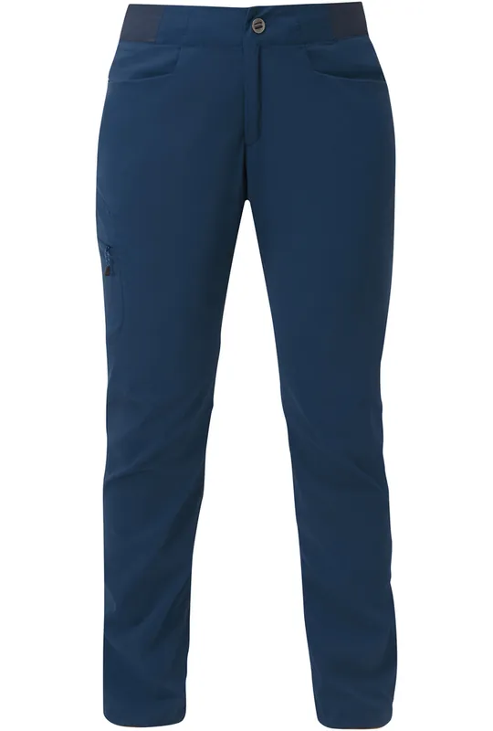 Koop Vandaag Dames broek MOUNTAIN EQUIPMENT tweevlakshoek Scharnier Majolica blauw XS