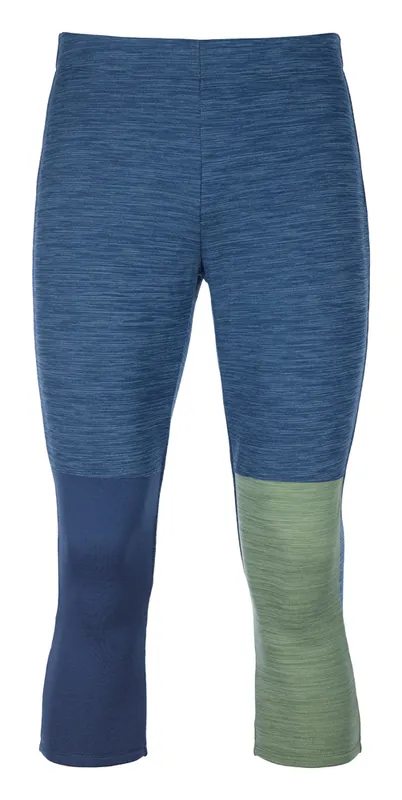 Mannen onderbroek Ortovox Fleece Licht Kort Broek nacht blauw mengen S Must-Have