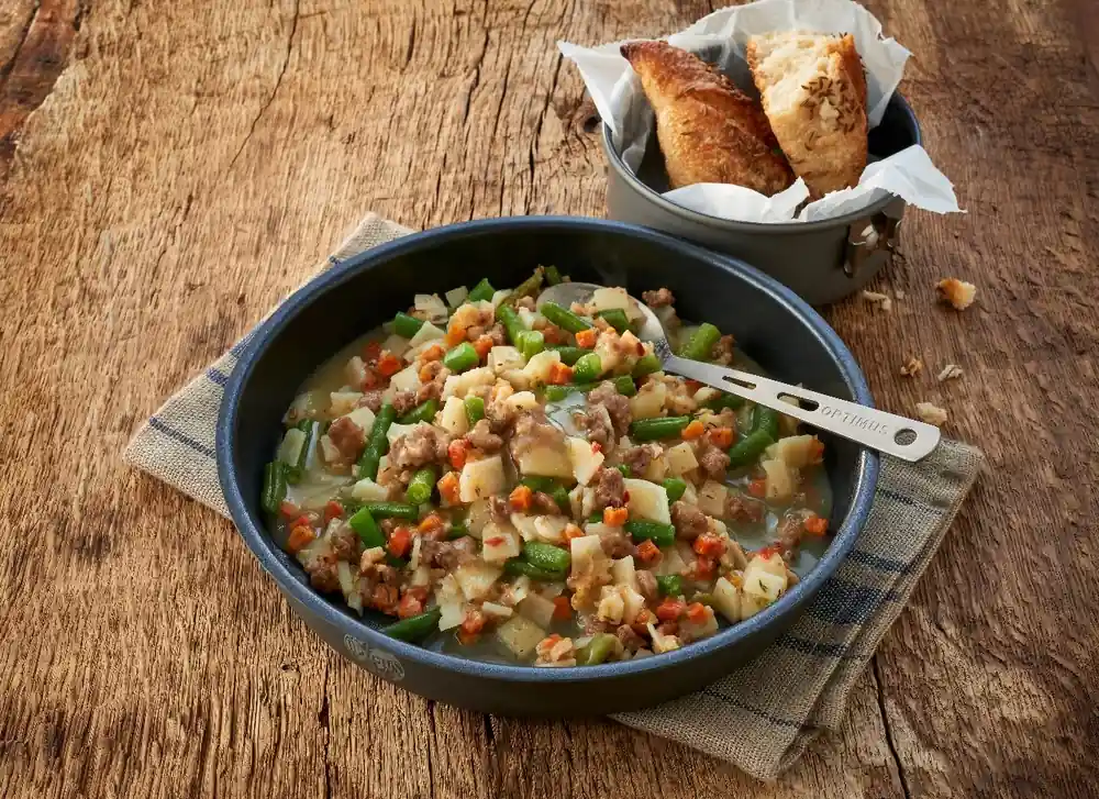Snelle Levering Trek´n Eat Toscaans rundvlees delicatesse met aardappelen en bonen (zonder gluten) (170 g, 649 kcal)