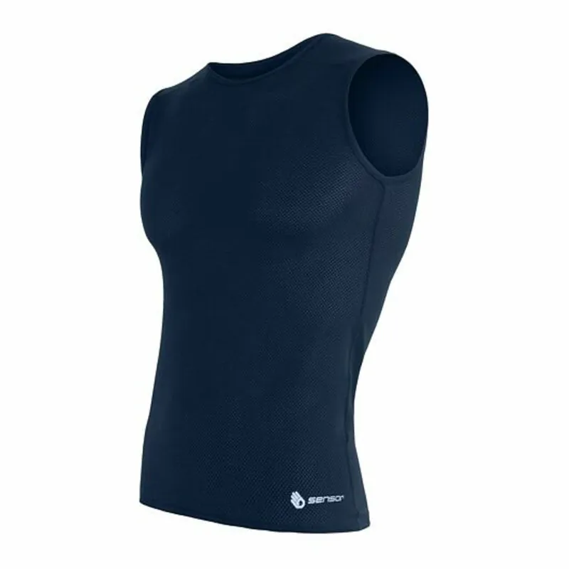 Exclusieve Aanbieding Mannen functioneel t-shirt Sensor Coolmax Lucht diep blauw S