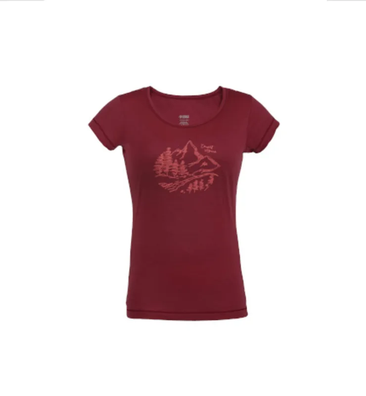 Dames functioneel t-shirt Direct Alpine harige Dame rozenhout (natuur) XS Favoriet