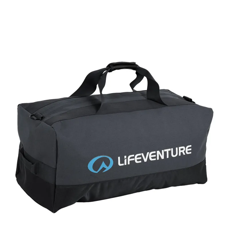 LIFEVENTURE Expedition Duffle reistas 100L Black/Charcoal Exclusieve Aanbieding