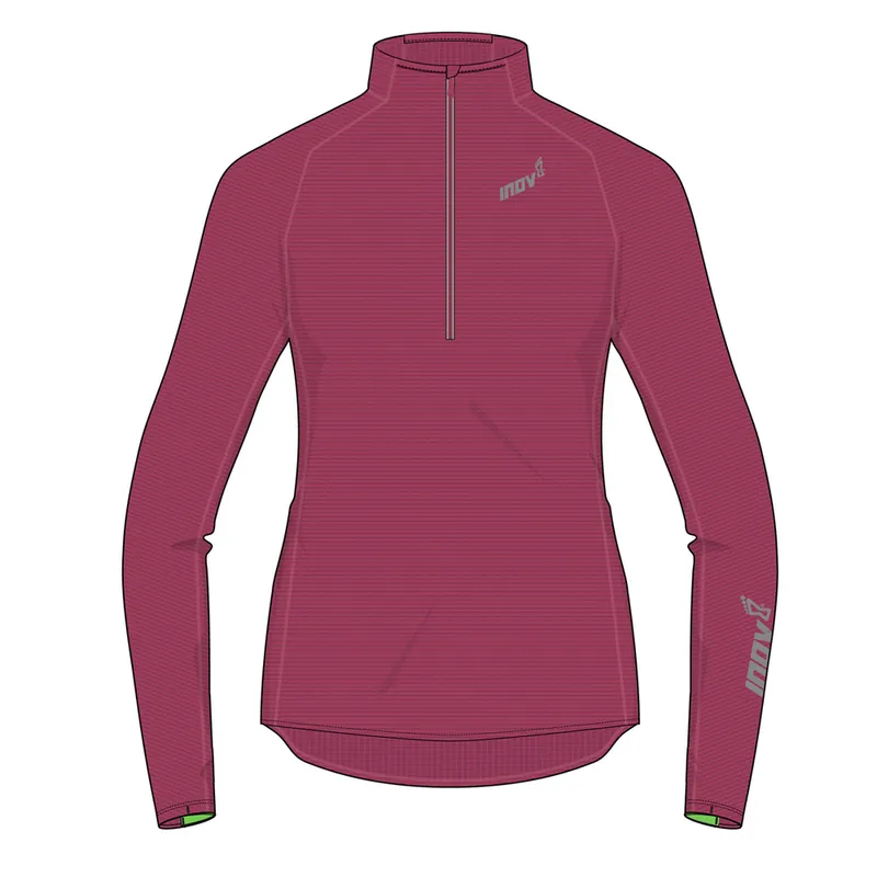 Dames mikina Inov-8 Technisch midden HZ roze XS Gecertificeerd