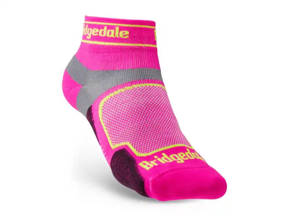 Fabrieksprijs Dames sokken Bridgedale Pad Loop BIJENKORF T2 CS Laag roze S (3-4,5 UK)