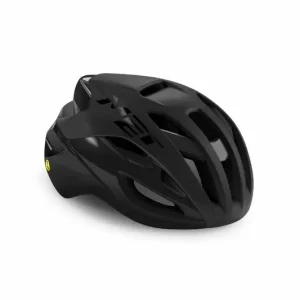 Wielersport weg helm MET Rivale MIPS zwart matt / glanzend S (52-56) Weekendaanbieding
