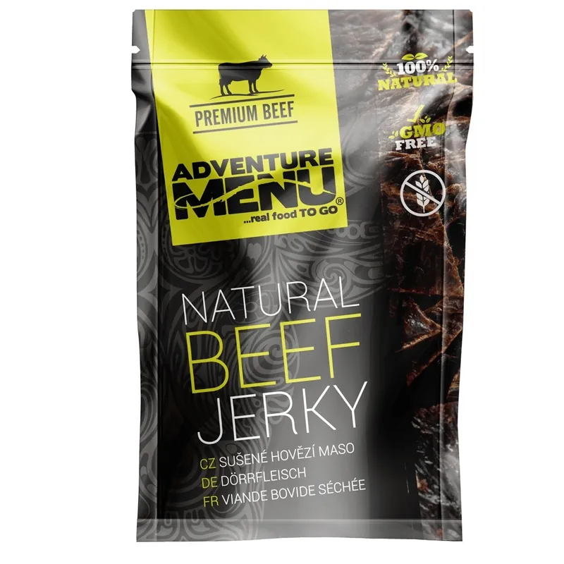 Adventure Menu Rundvlees JERKY - 50g Hoge Kwaliteit