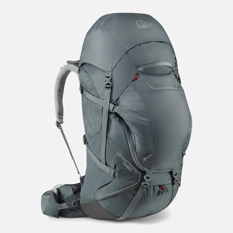 Rugzak Lowe Alpine Cerro To wer ND 60 80L donker leisteen / storm wolk Laatste Versie