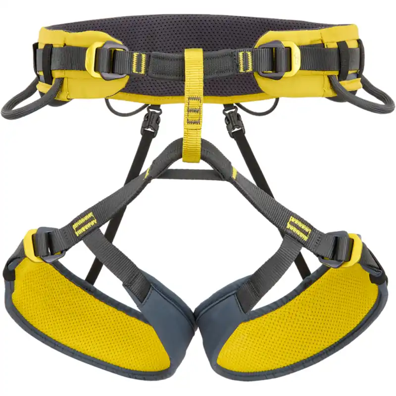 Betaalbaar Stoel harnas Climbing Technology Muur harnas Mosterd / Antraciet XS-S