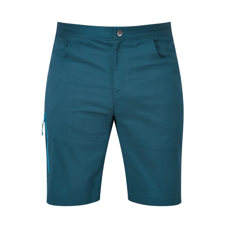 Heren klimmen korte broek Mountain Equipment Aambeeld Kort Majolica blauw S Nieuw