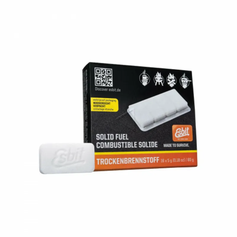 Tabletten stevig lihu Esbit (16ks X 5g) Populair