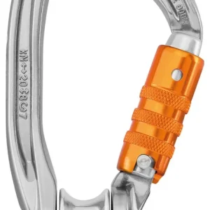 Gecertificeerd Karabijnhaak met katrol PETZL Rollclip Z Triact-Lock