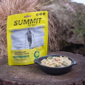 SUMMIT TO EAT Zalm met pasta en broccoli Betrouwbaar