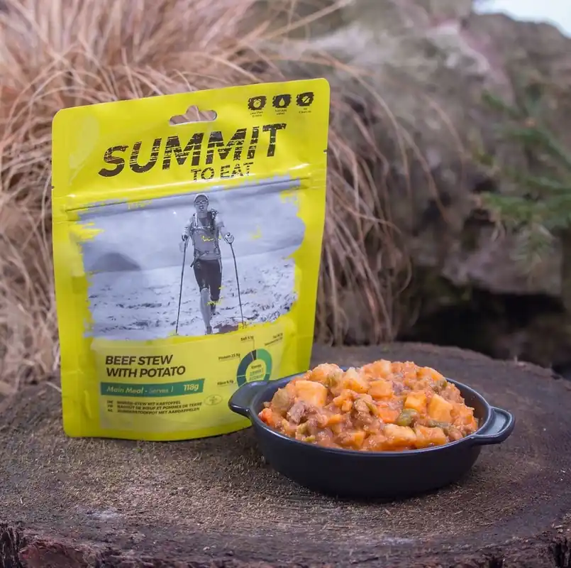 Direct Beschikbaar SUMMIT TO EAT gestoofd rundvlees zijn eigen sap met aardappelen groot