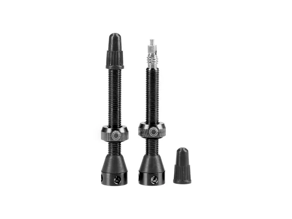 Snelle Levering Tubolight Road Valves Black tubeless ventielen