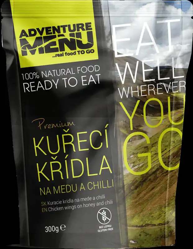 Snelle Levering Adventure Menu Kip Vleugels Aan honing en Spaanse peper