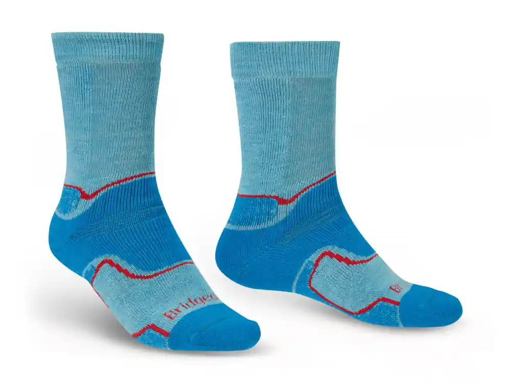 Snelle Levering Heren sokken Bridgedale Wandeltocht MW MP Laars blue/436 36-39 EU