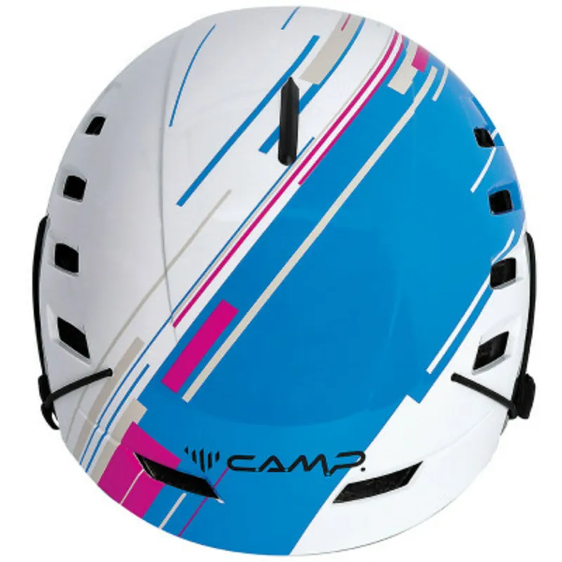 Koopje Skialp en klimhelm Camp Voyager Wit/Lichtblauw 48-56 cm