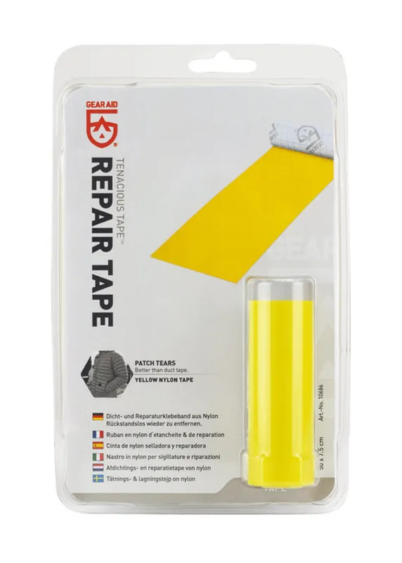 GEAR AID Tenacious TAPE® Reparatietape Geel Nylon Betaalbaar