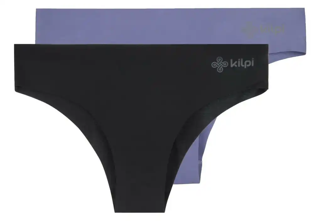 Uitverkoop Functionele damesslips 2-pack Kilpi Nelia-W Zwart/donkerblauw XS