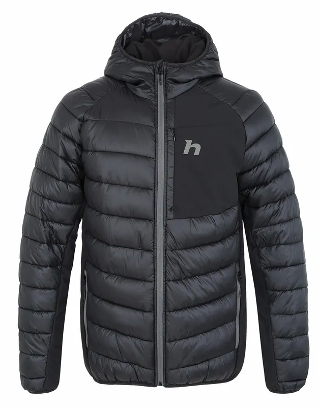 Korting Heren geïsoleerde jas Hannah Revel Hoody Antraciet 2 S