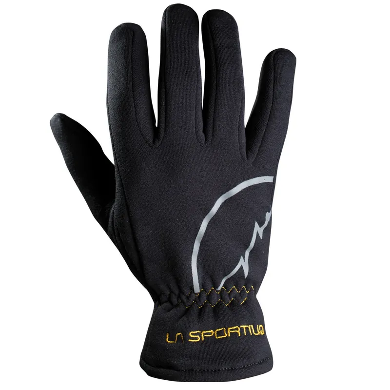 Premium Unisex handschoenen La Sportiva Stretchhandschoenen Zwart/Geel XS