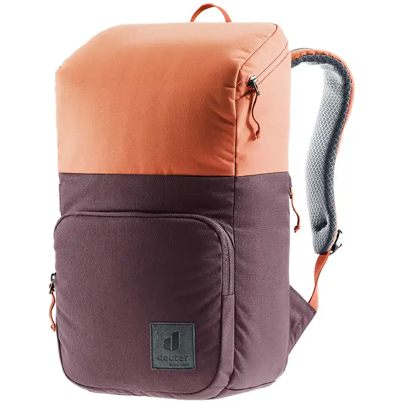 Kinderrugzak voor in de stad Deuter Overday 15L Aubergine-sienna Direct Beschikbaar