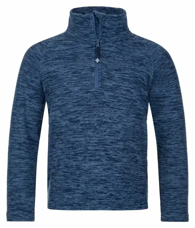 Kinderfleece sweatshirt Kilpi Almeri-J blauw 122 Speciale Aanbieding