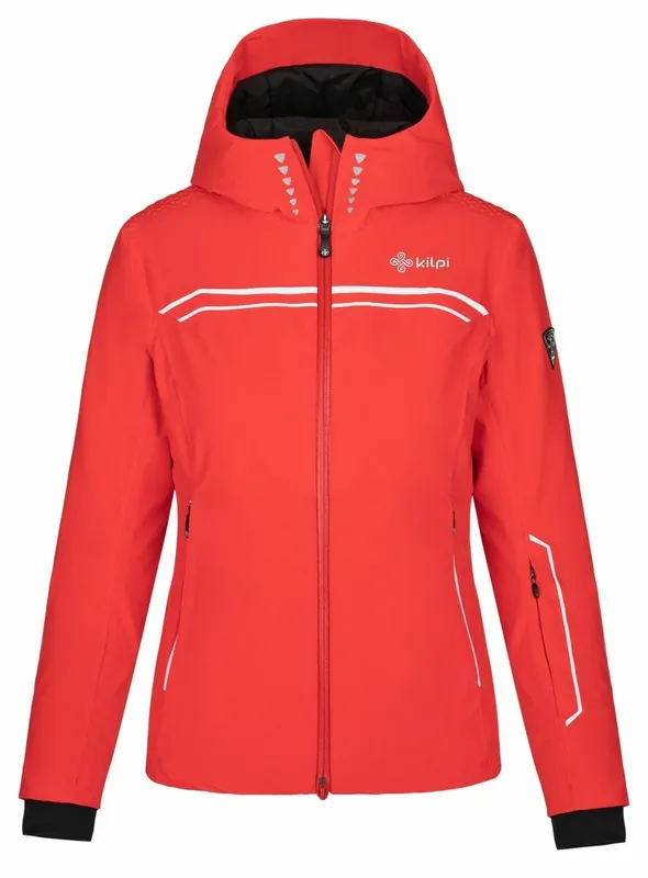 Dames ski-jack Kilpi CORTINI-W rood XS Seizoensaanbieding