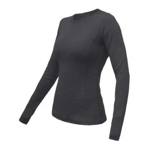 Functioneel T-shirt voor dames Sensor Merino Bold antracietgrijs S Weekendaanbieding