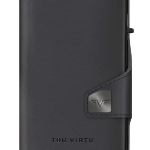 Portemonnee Tru Virtu Click & Slide gemaakt van biologische appelschillen Bio Apple zwart Favoriet