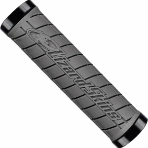 Beperkte Voorraad Fietsgrepen Lizard Skins Lock-On Logo Grafiet