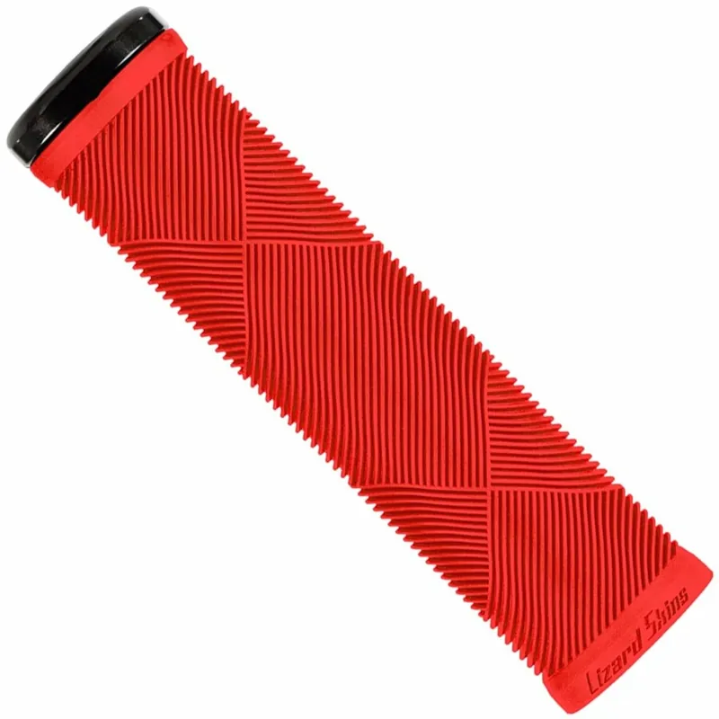 Direct Verzonden Fietsgrepen Lizard Skins Enkelzijdig Strata Candy rood