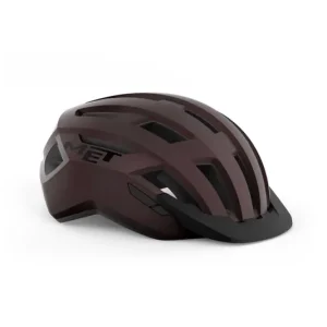 Veilige Betaling Fietshelm MET Allroad bordeauxrood 52-56cm