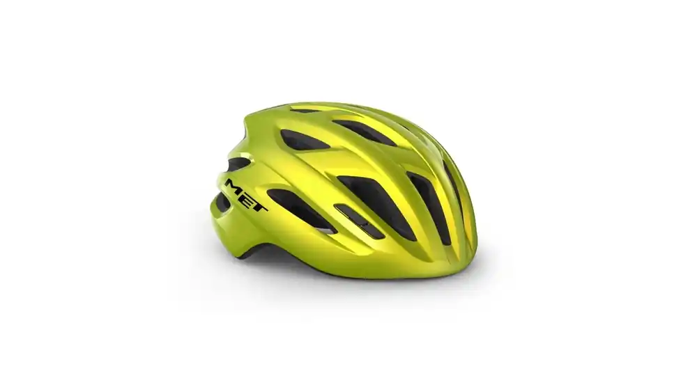 Fietshelm MET Idolo MIPS limoengeel metallic glanzend 60-64cm Direct Verzonden