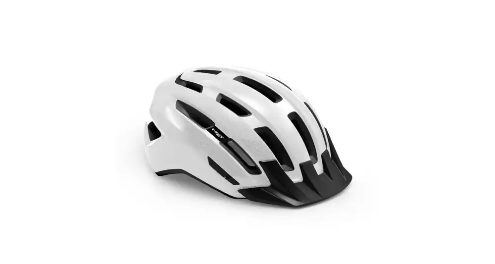 Fietshelm MET Downtown wit 52-58cm Must-Have