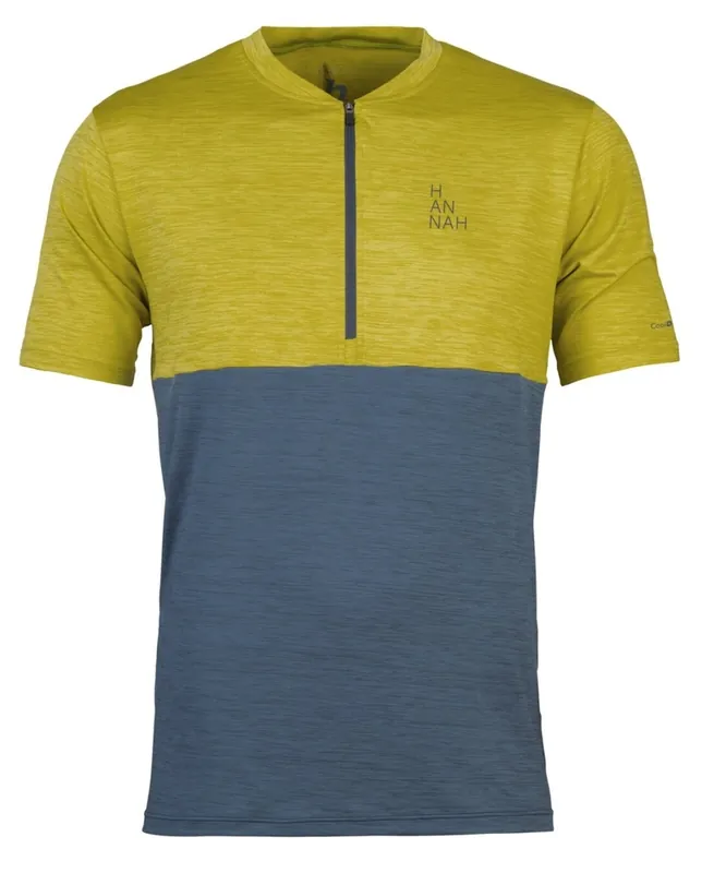 Heren T-shirt Hannah Sanvi citronelle mell/india inkt mell S Exclusieve Aanbieding