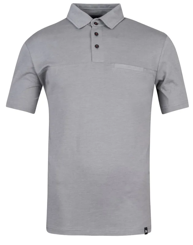 Direct Beschikbaar Heren T-shirt Hannah Kajan staalgrijs mel S
