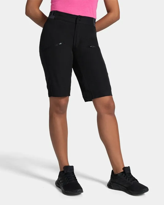 Dames shorts Kilpi Trackee-W ZWART XS Finale Uitverkoop