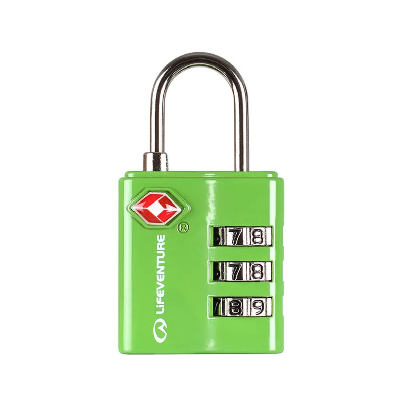 Lifeventure TSA Combi Lock groen Hoge Kwaliteit